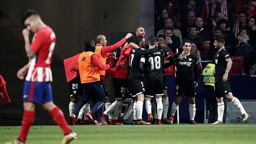 Sevilla, Atletico Madrid'i deplasmanda yendi