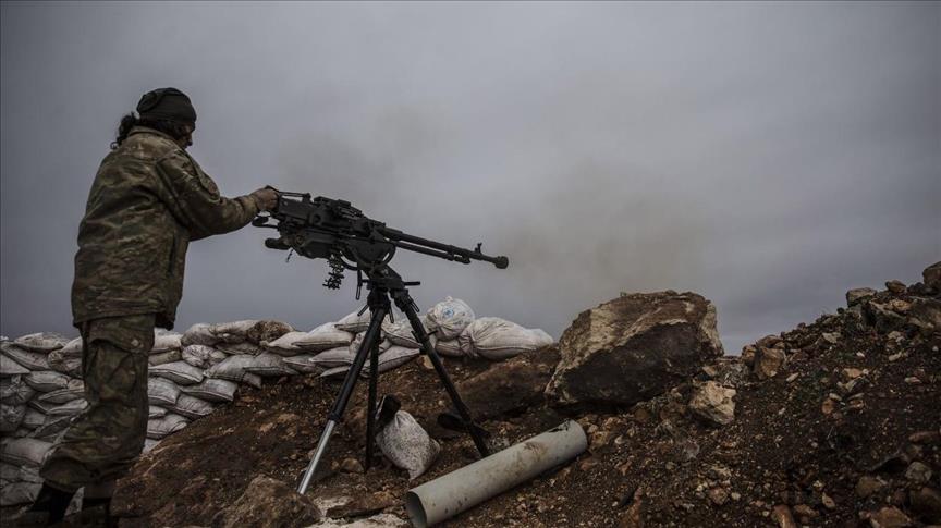 مقاتلو المعارضة السورية في أقصى درجات التأهب قبالة "عفرين"      