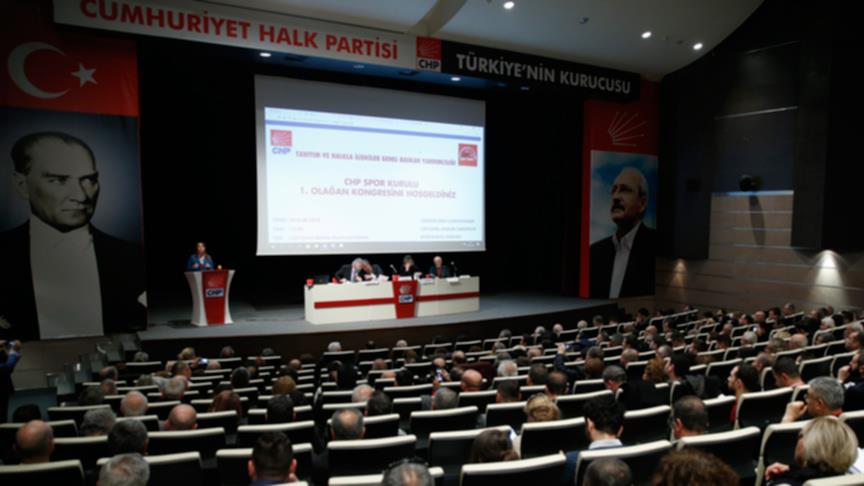 CHP Spor Kurulu 1. Olağan Kongresi yapıldı
