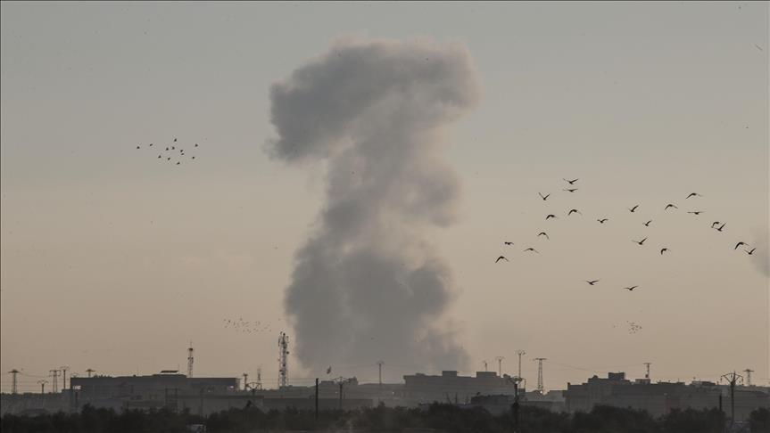 المقاتلات التركية تقصف أهدافا عسكرية لمسلحي "ب ي د / بي كا كا" في عفرين