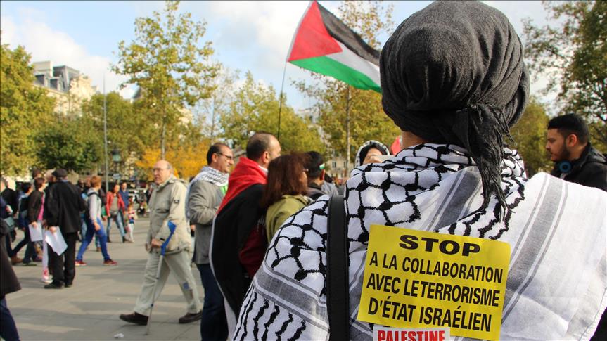 Satu kota di Paris akui Palestina