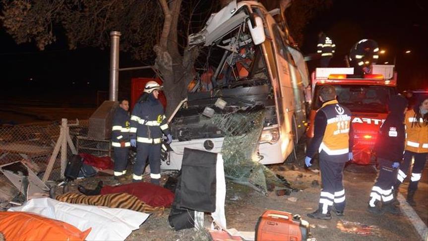 Aksident trafiku në Turqi, 11 të vdekur dhe 44 të plagosur