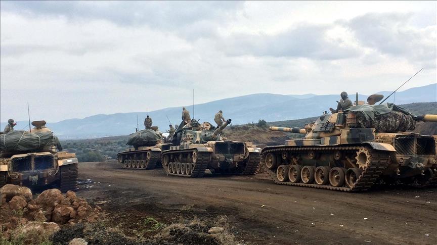 Lancement de l’opération militaire terrestre à Afrin (Commandement de l’armée turque)