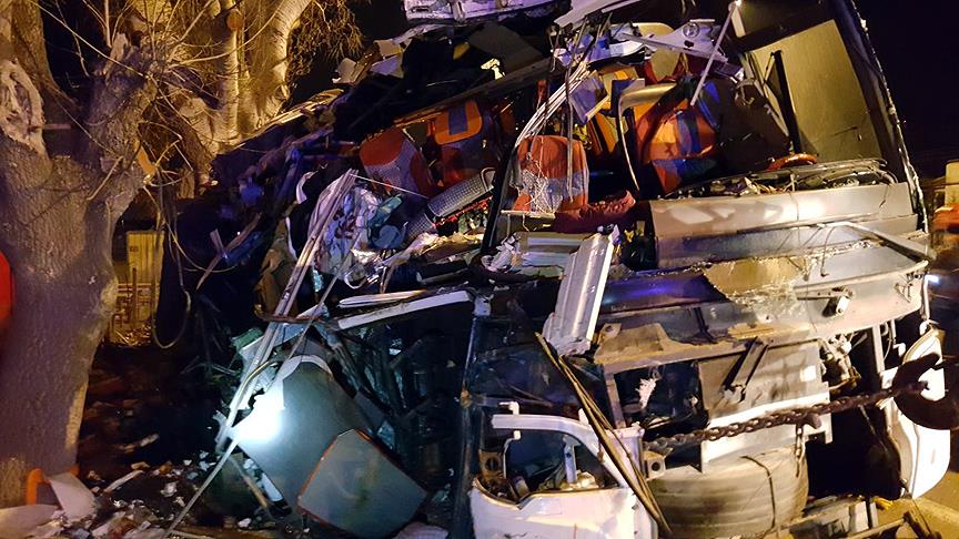 Eskişehir'deki otobüs kazasında aracı kullanan şoför tutuklandı