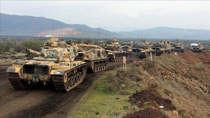 Forcat tokësore turke përparojnë me ULS-në në Afrin