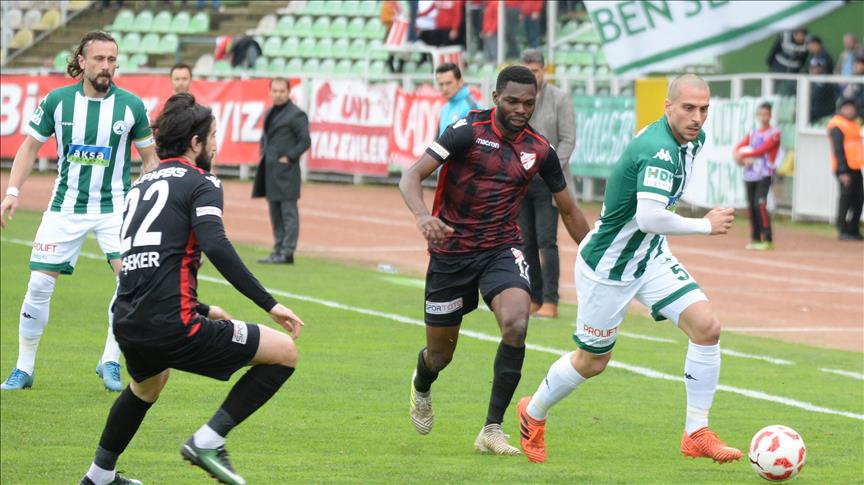 Foot/Turquie-1ère Lig-18ème j. : Boluspor arrache la victoire à Giresunspor (2-0)