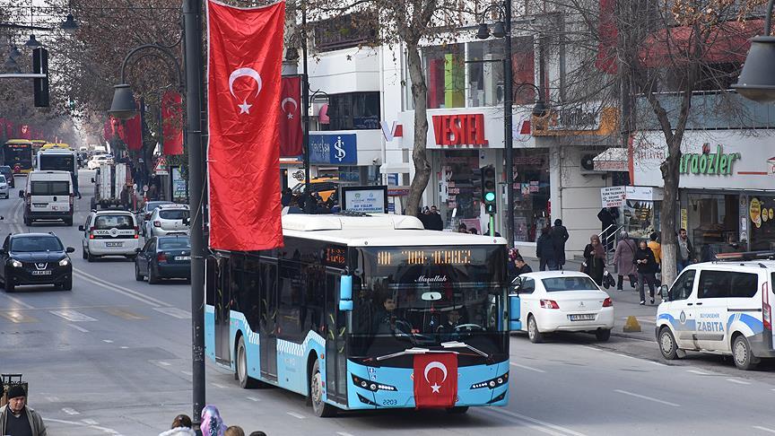 Zeytin Dalı Harekatı'na Türk bayraklı destek