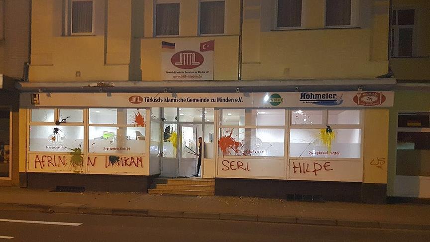 PKK supporters vandalize 2 mosques in Germany