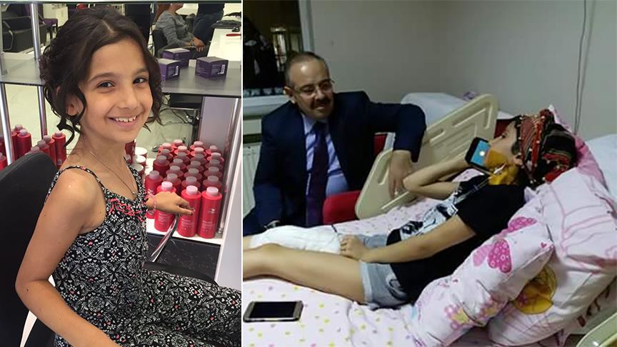 Erdoğan, kanser hastası Yağmur'la görüştü