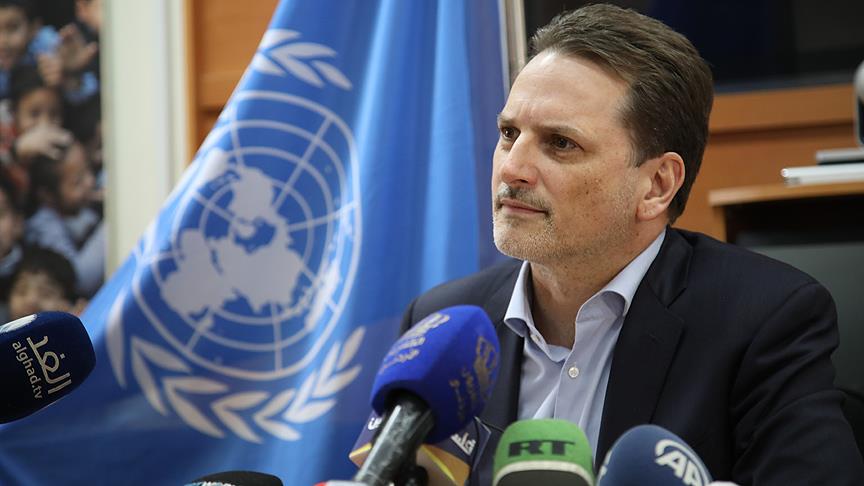UNRWA Genel Komiseri Krahenbühl: Siyasi çözüm bulamıyorsanız bari UNRWA'ya önem verin