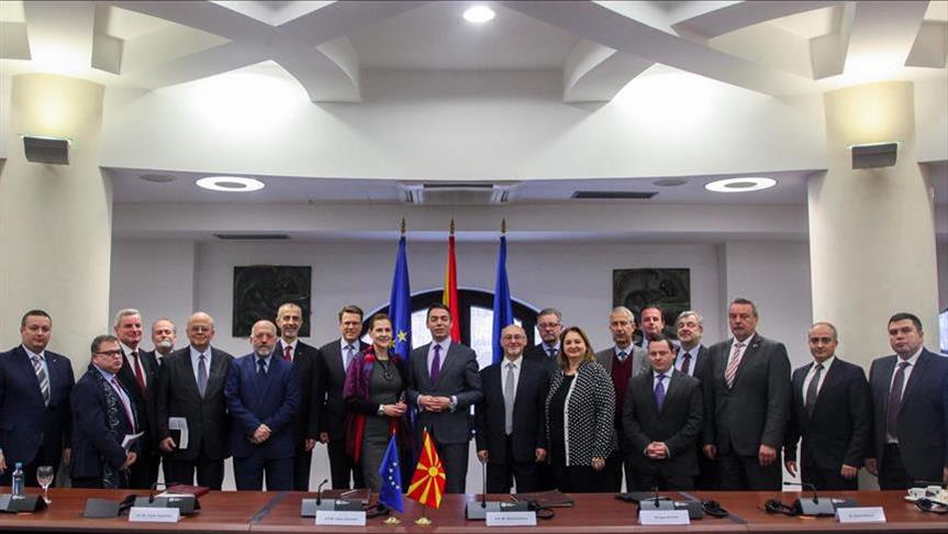 Средба на Димитров со амбасадорите на земјите-членки на ЕУ во Македонија