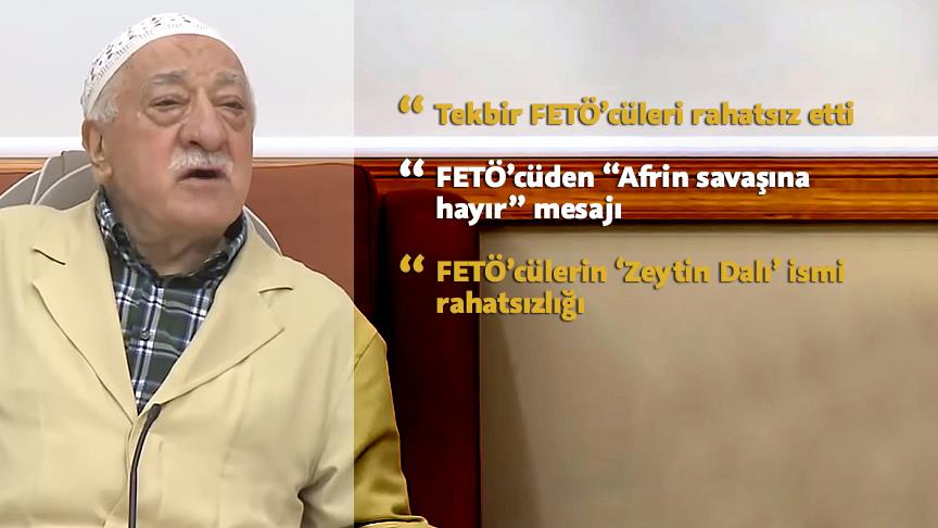 FETÖ Zeytin Dalı Harekatı'nda PKK'nın yanında saf tuttu 