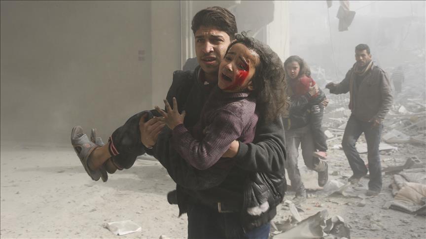 Régimen de Assad usa gas cloro en ataques a Guta Oriental