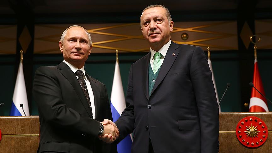 Cumhurbaşkanı Erdoğan, Rusya Devlet Başkanı Putin ile telefonda görüştü