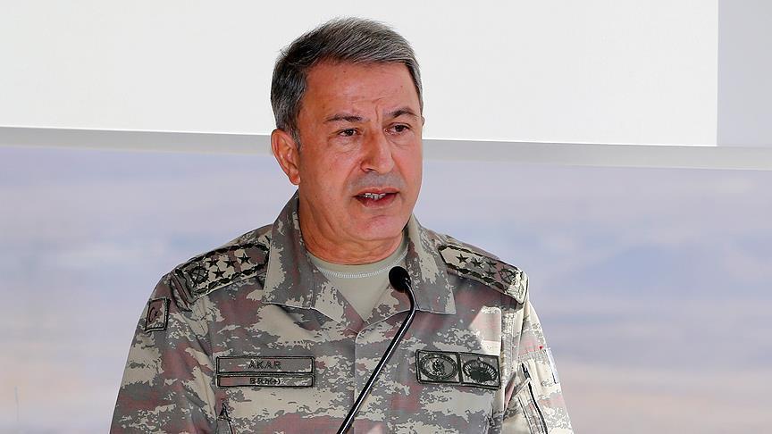 Turkish army chief says all terrorists to pay price