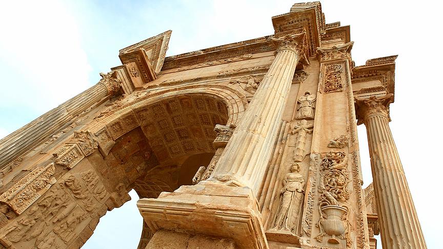 Libya'da antik Roma kenti Leptis Magna ihmal kurbanı