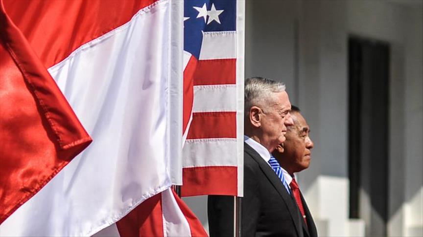 Menteri Pertahanan Indonesia, AS bahas kerja sama intelijen