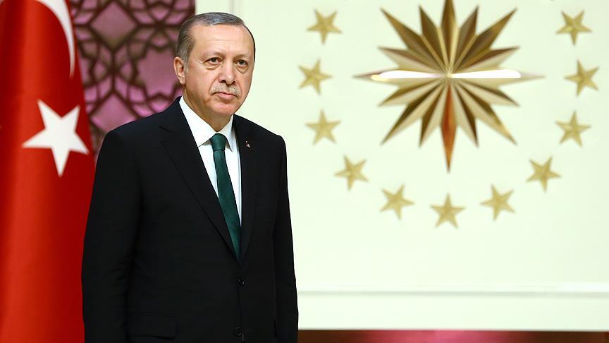 Erdoğan'dan şehit ailelerine taziye telgrafı