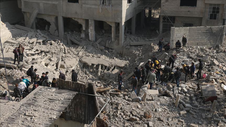 216 people killed in Syria's E. Ghouta: White Helmets