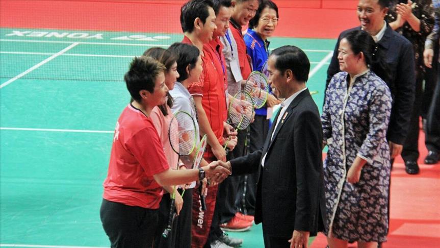 Presiden kaget saksikan Istora Senayan setelah renovasi