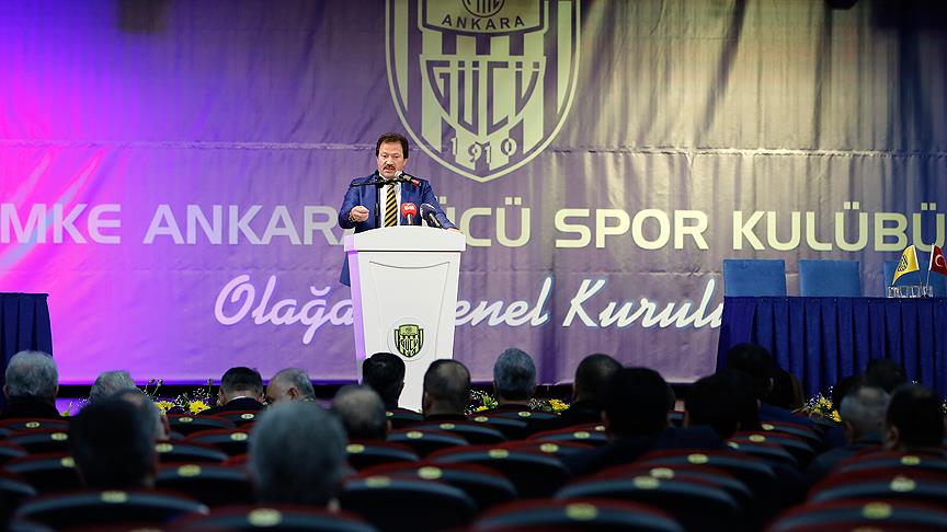Ankaragücü'nde Mehmet Yiğiner yeniden başkan