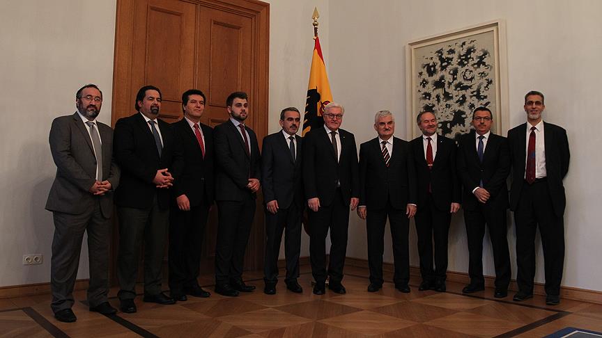 Steinmeier Müslüman dernek temsilcilerini kabul etti