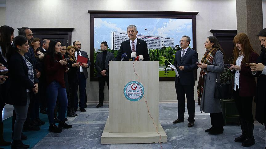 Demircan, Zeytin Dalı Harekatı'nda yaralanan askerleri ziyaret etti 