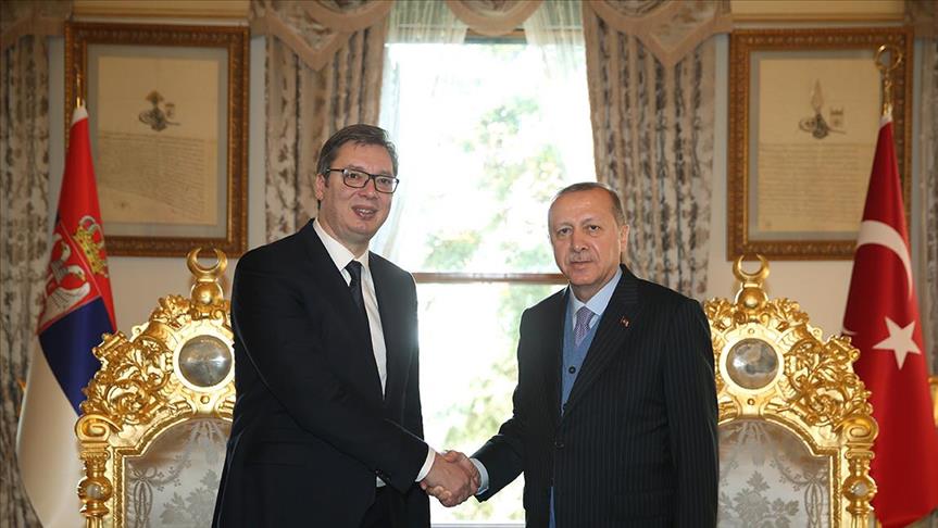 Erdogan meets Serbian, Bosnian leaders in Istanbul
