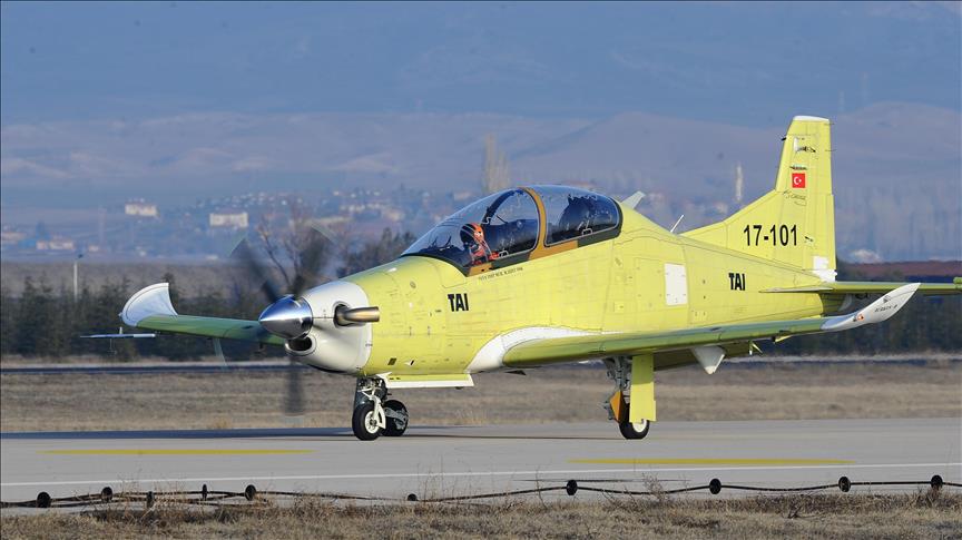 Turkey: Hurkus-B aircraft completes first test flight