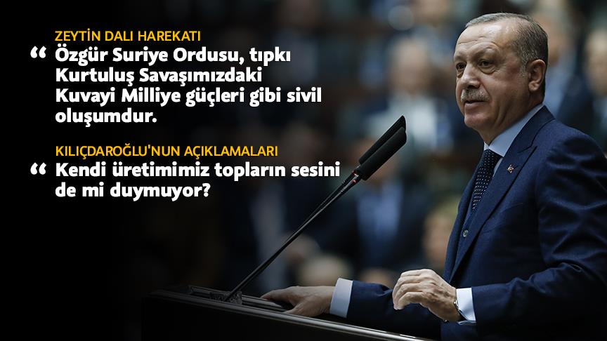 Cumhurbaşkanı Erdoğan: ÖSO, Kuvayi Milliye güçleri gibi sivil oluşumdur