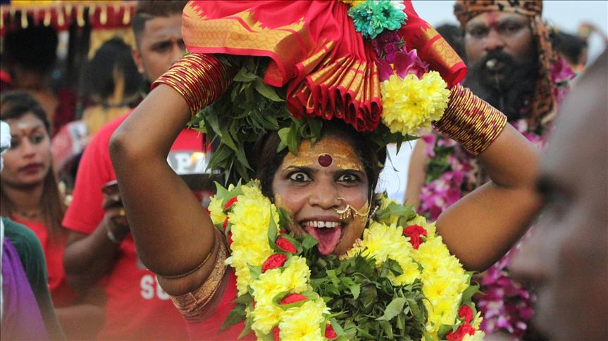 Thaipusam, un festival hindú en honor al "dios de la guerra"