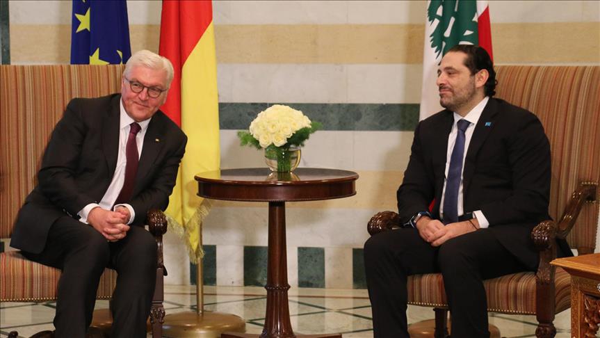 El presidente de Alemania visita Líbano
