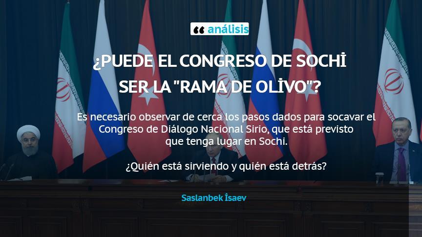 ¿Puede el Congreso de Sochi ser la 'Rama de Olivo'? 