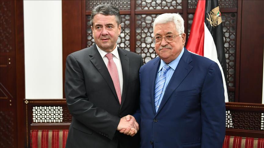 Abbas compte sur l'Allemagne la France et les Etats-Unis pour parvenir à une paix juste