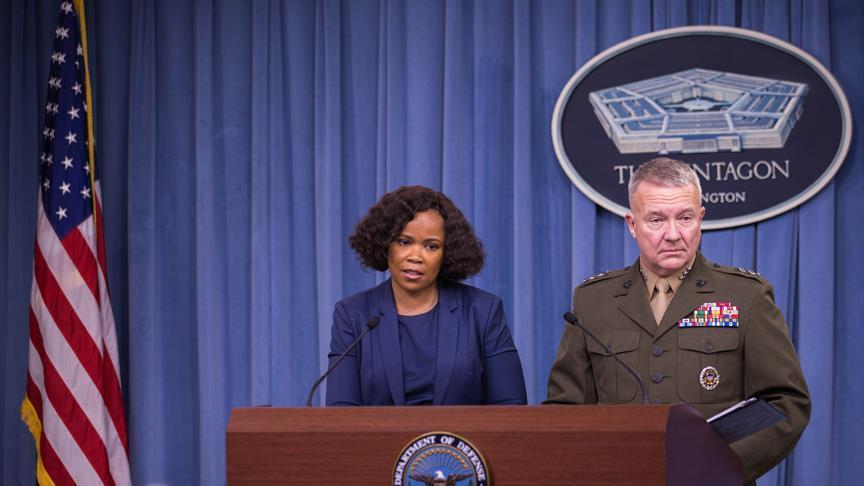 Pentagon condemns rocket attacks on Turkey