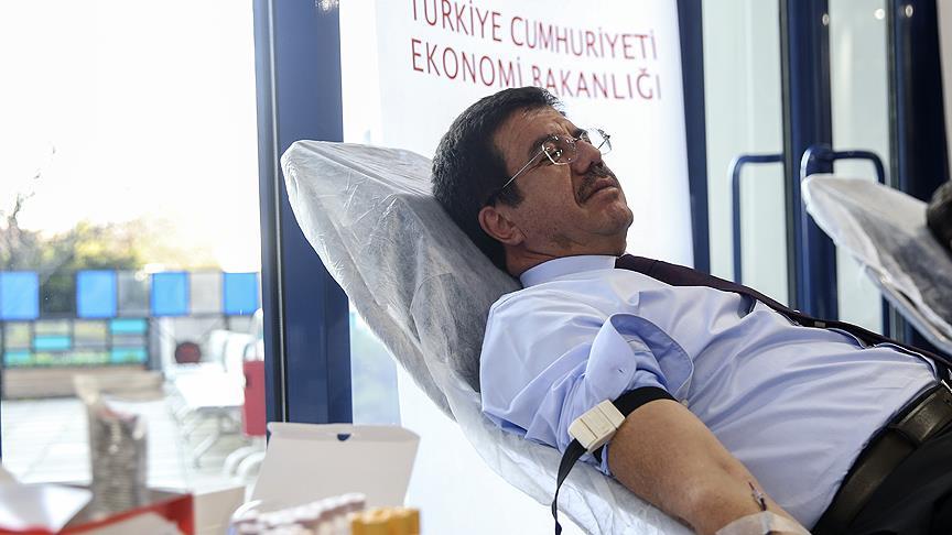 Bakan Zeybekci'den kan bağışı çağrısı