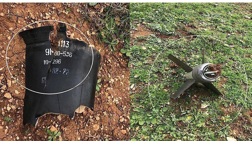 PYD/PKK used Russian-made missile in Turkey attack