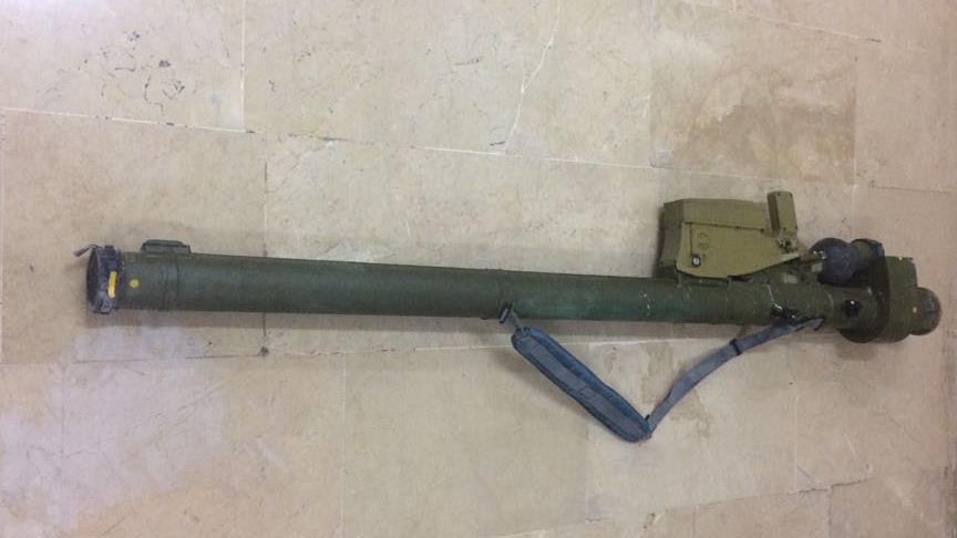 Turkish military: Air defense missile seized in Afrin