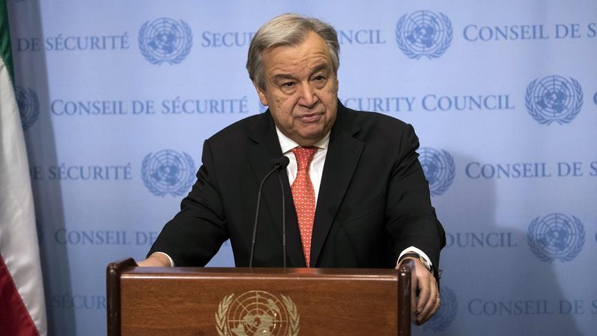 BM Genel Sekreteri Guterres: Suriye'de kuşatma altındaki bölgelere insani yardım ulaştırılamıyor