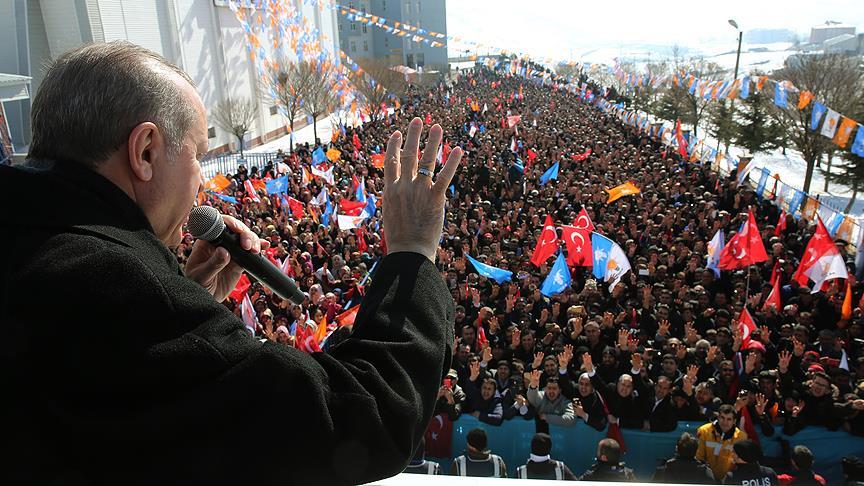 Cumhurbaşkanı Erdoğan: Afrin'e doğru ilerliyoruz, az kaldı