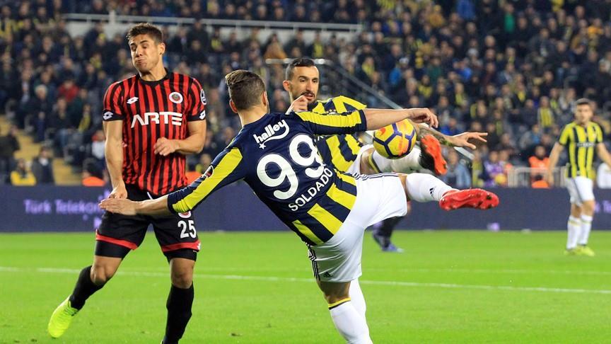 Foot - Turquie / Süper Lig - 20ème j. : Fenerbahçe et Gençlerbirliği dos-à-dos (2-2)