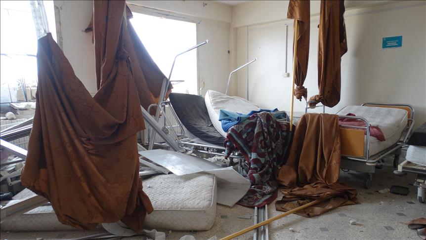 Aviones de combate rusos atacan hospital en Siria