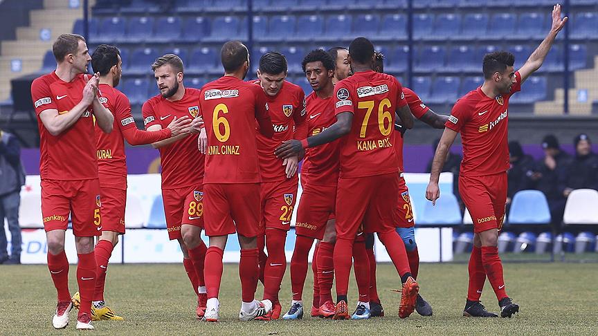 Kayserispor'un deplasmanda bileği bükülmüyor