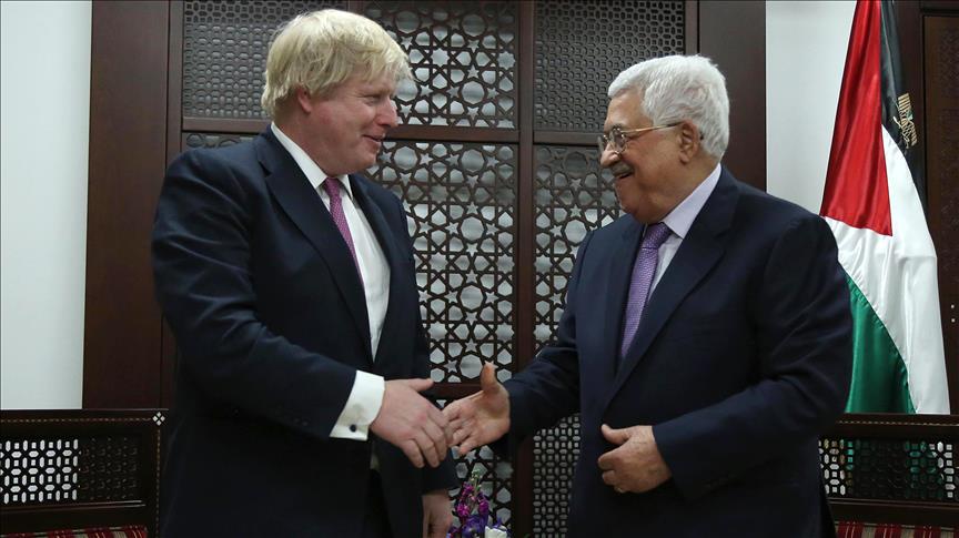 Palestinian president, UK FM discuss regional issues