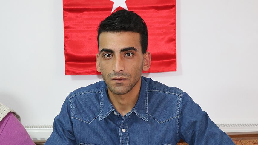 Yaralıyken bile aklı silah arkadaşlarında