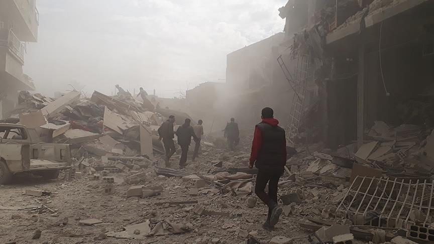 Атаки на пригород Дамаска не прекращаются: 23 убитых