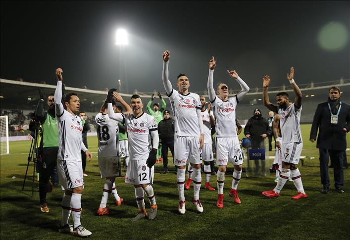 Football: Besiktas first semi-finalist of Turkish Cup
