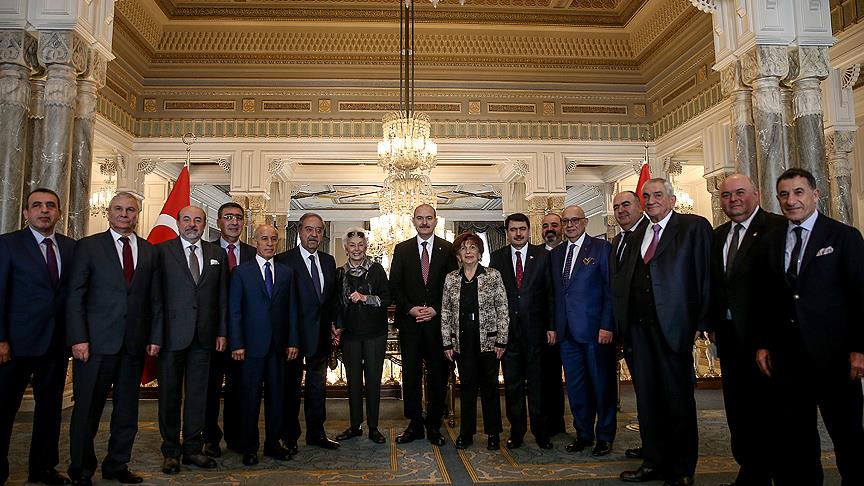 Bakan Soylu, Ermeni vakıf temsilcileriyle görüştü 