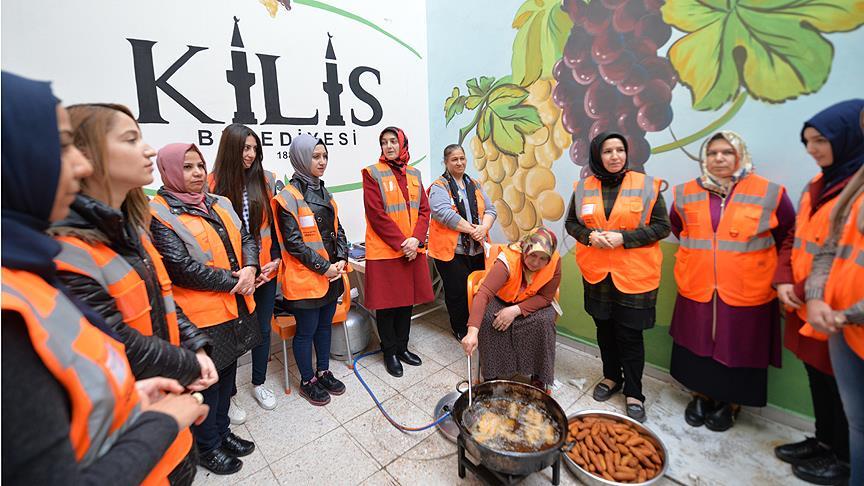 Kilisli 'Nene Hatun'ların gönlünden cepheye
