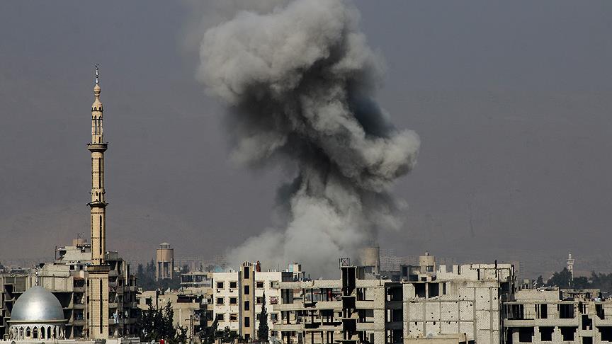 Esed rejiminin Doğu Guta'ya saldırılarında 9 sivil daha öldü